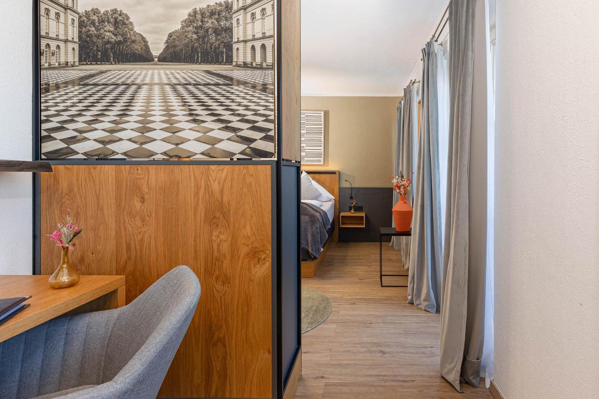 Hotel Schlossblick Chiemsee برين ام شيميسي المظهر الخارجي الصورة