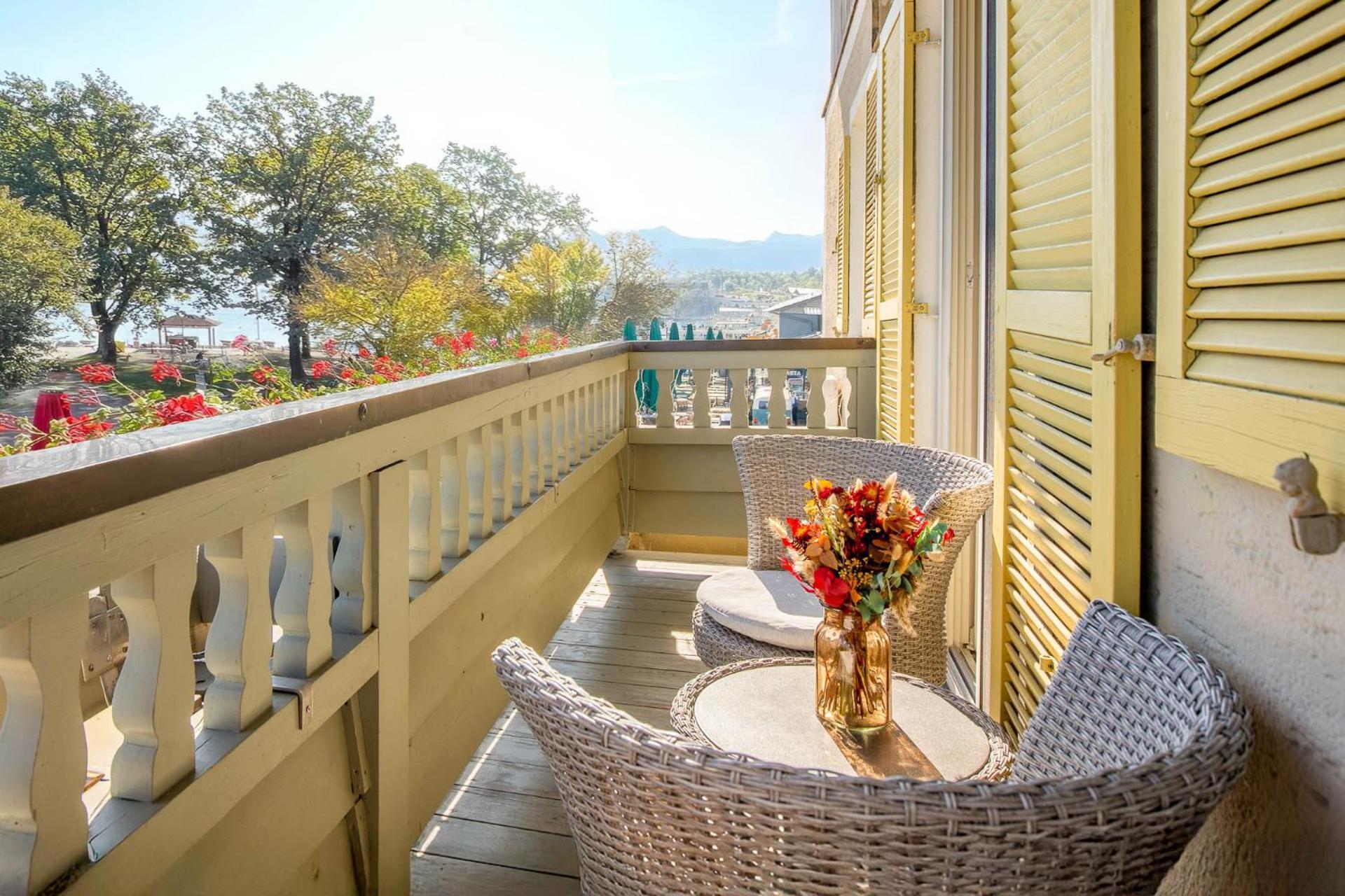 Hotel Schlossblick Chiemsee برين ام شيميسي المظهر الخارجي الصورة